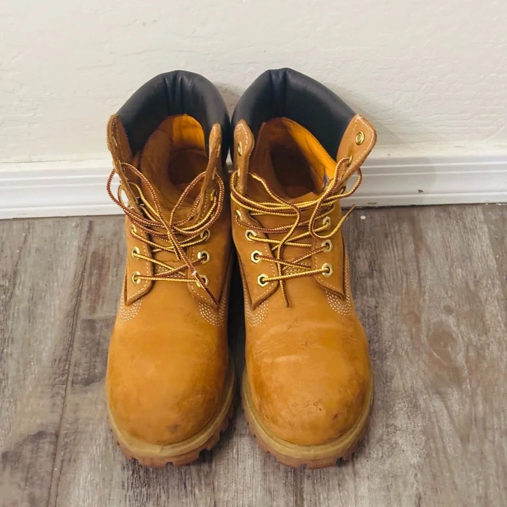 Timberland Men's Tan Leather Boots